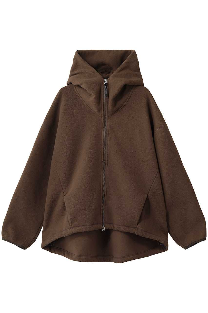 アメリカーナ/Americanaの【予約販売】フリースフルジップフーディー(ブラウン/BRF-842A/BRF-842A ELLE)