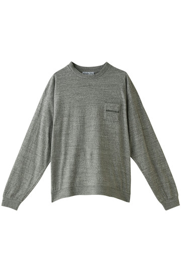 SALE 【30%OFF】 Americana アメリカーナ 裾リブビッグTシャツ トップグレー