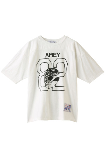 Americana アメリカーナ フットボールTシャツ オフホワイト