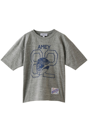 Americana アメリカーナ フットボールTシャツ トップグレー