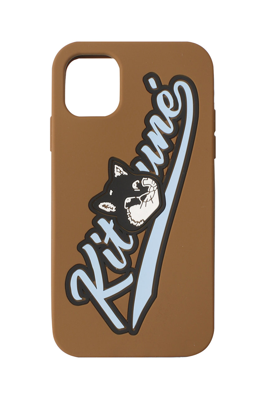 Maison Kitsune メゾン キツネ Unisex Varsity Fox Silicone Iphone Case Iphone11 Caramel の通販 Elleshop エル ショップ