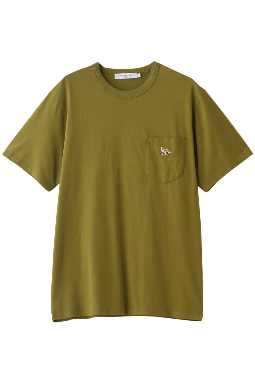 MAISON KITSUNE メゾン キツネ 【UNISEX】BABY FOX PATCH CLASSIC POCKET TEE-SHIRT / Tシャツ アボカド