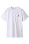 DRESSED FOX PATCH クラシックTシャツ メゾン キツネ/MAISON KITSUNE ホワイト