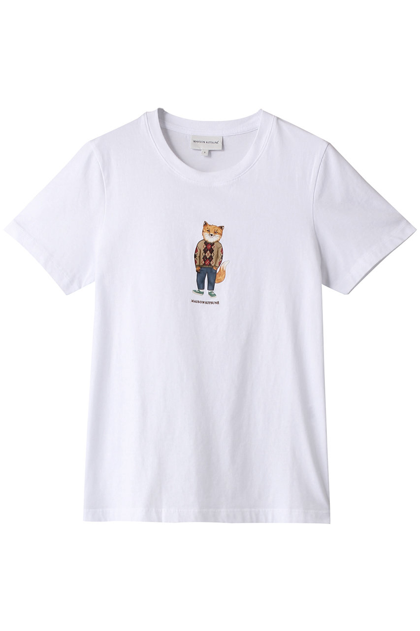 maison kitsune DRESSED FOX tシャツ white L