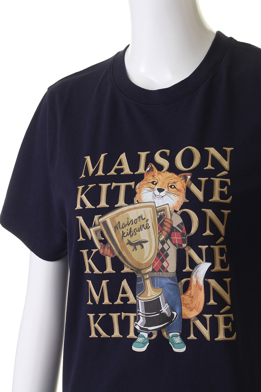MAISON KITSUNE Tシャツ YOGA FOX PRINT
