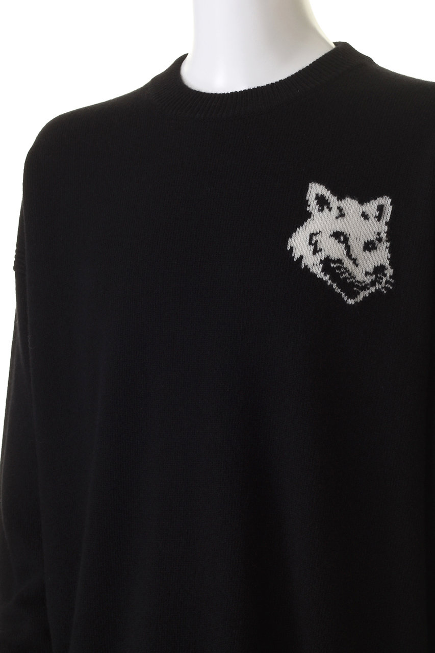 MAISON KITSUNE(メゾン キツネ)｜【MEN】FOX HEAD INTARSIA COMFORT