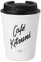 【UNISEX】【CAFE KITSUNE】 COFFEE タンブラー メゾン キツネ/MAISON KITSUNE ホワイト
