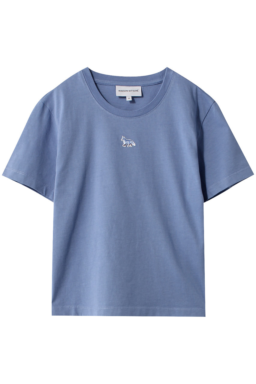 MAISON KITSUNE BABY FOX PATCH BABY Tシャツ (ハンプトンブルー, XS) メゾン キツネ ELLE SHOP