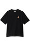 SPEEDY FOX PATCH COMFORT Tシャツ メゾン キツネ/MAISON KITSUNE ブラック