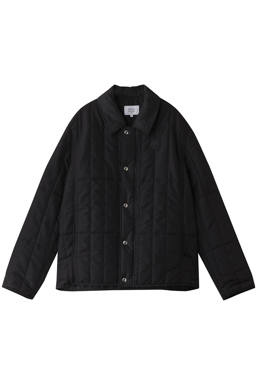 メゾン キツネ/MAISON KITSUNEの【MEN】QUILTED ブルゾン(ブラック/NM02104WQ4042)