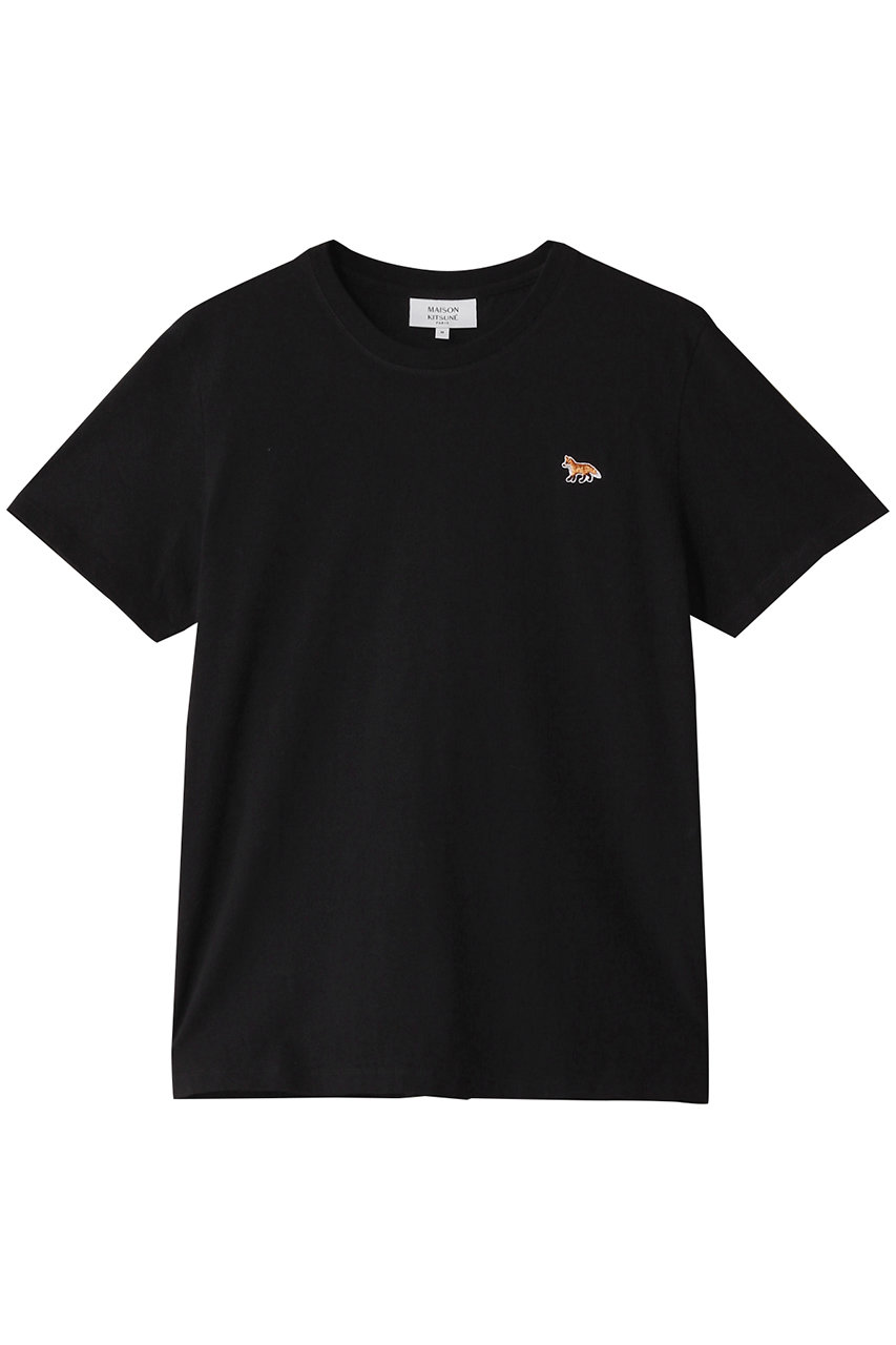 メゾン キツネ/MAISON KITSUNEのBABY FOX PATCH REGULAR Tシャツ(ブラック/MW00110KJ0008)