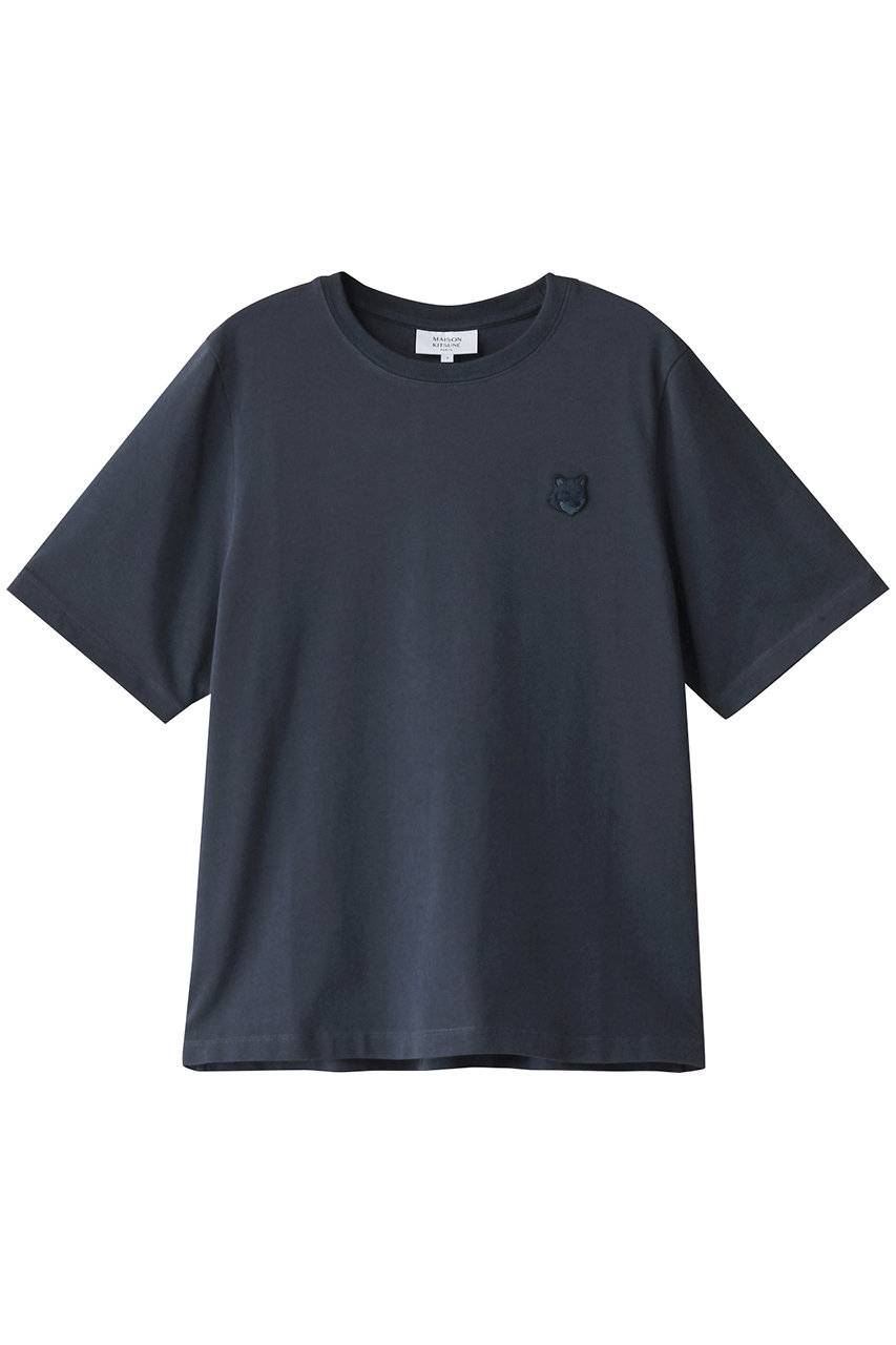 メゾン キツネ/MAISON KITSUNEのBOLD FOX HEAD PATCH COMFORT Tシャツ(インクブルー/MW00127KJ0119)