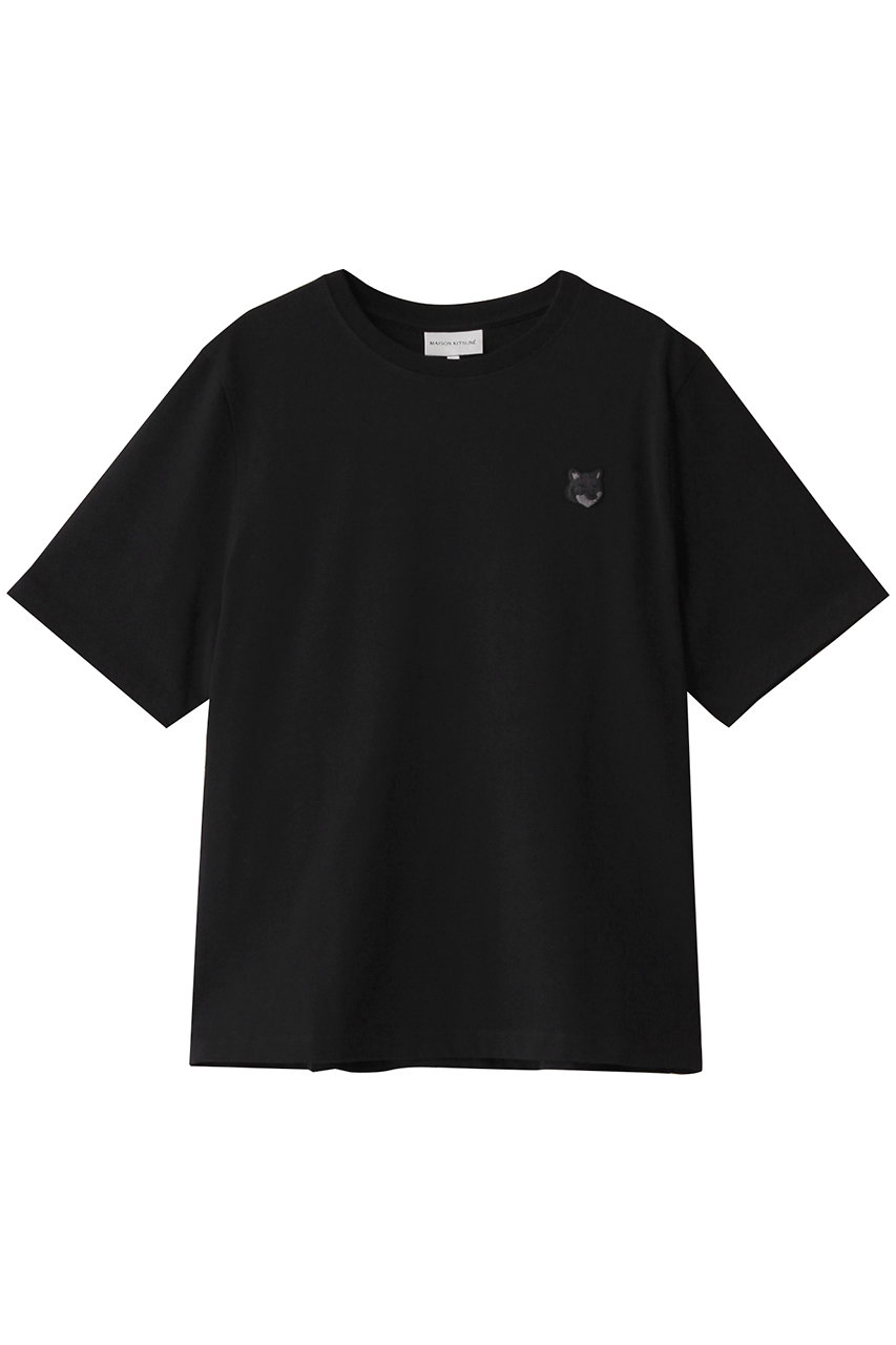 メゾン キツネ/MAISON KITSUNEのBOLD FOX HEAD PATCH COMFORT Tシャツ(ブラック/MW00127KJ0119)