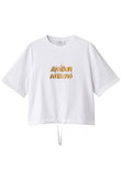 BUBBLE LOGO DRAWSTRING COMFORT Tシャツ