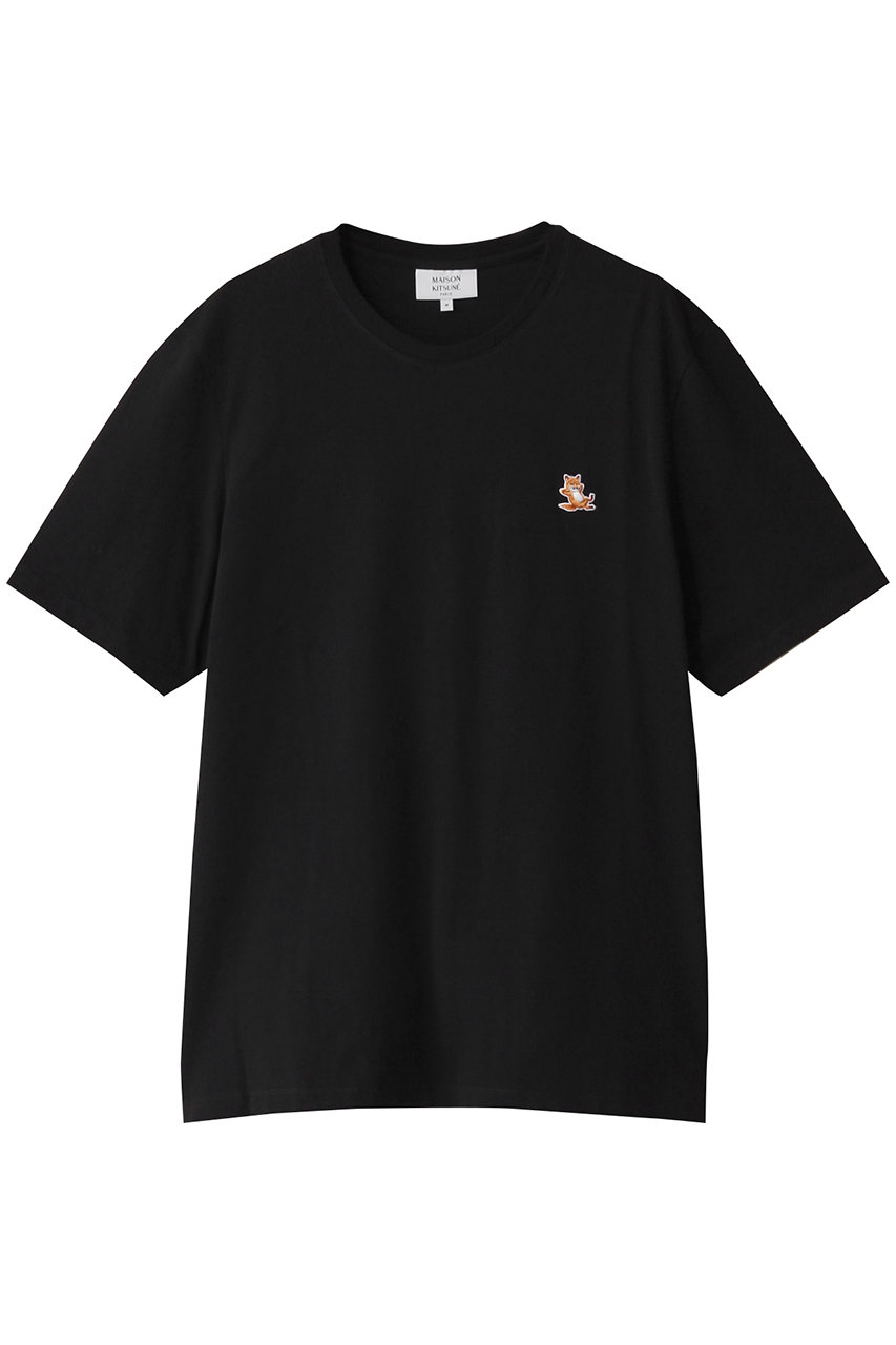 メゾン キツネ/MAISON KITSUNEの【MEN】CHILLAX FOX PATCH REGULAR Tシャツ(ブラック/LM00110KJ0008)