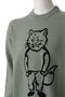 【MEN】DRESSED FOX INTARSIA JUMPER プルオーバー メゾン キツネ/MAISON KITSUNE