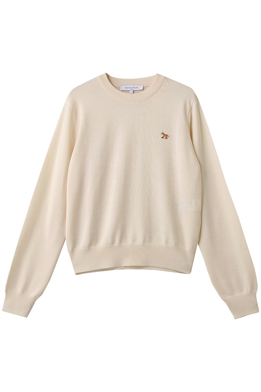 MAISON KITSUNE BABY FOX メリノ レギュラー ジャンパー (パールピンク, S) メゾン キツネ ELLE SHOP MAISON KITSUNE BABY FOX メリノ レギュラー ジャンパー (パールピンク, S) メゾン キツネ ELLE SHOP