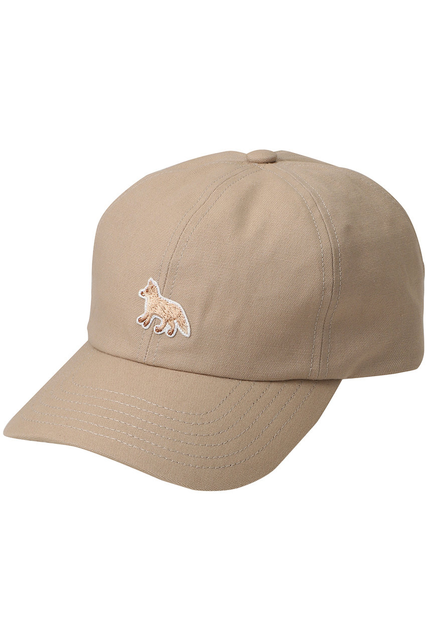MAISON KITSUNE BABY FOX キャップ (フェザーベージュ, U) メゾン キツネ ELLE SHOP MAISON KITSUNE BABY FOX キャップ (フェザーベージュ, U) メゾン キツネ ELLE SHOP