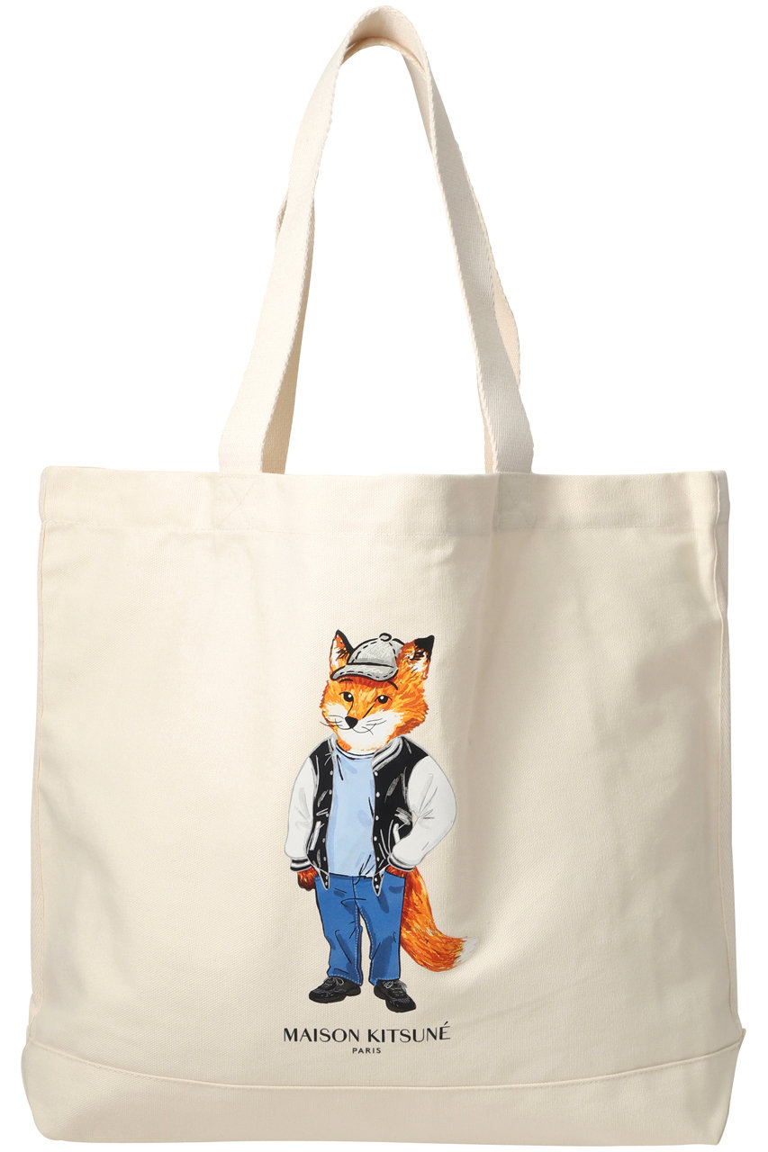 MAISON KITSUNE(メゾン キツネ)｜【UNISEX】DRESSED FOX トート