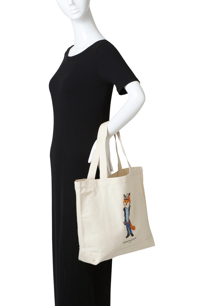 MAISON KITSUNE HANDWRITING メゾンキツネ／トート新品 MAISON KITSUNE(メゾン キツネ)｜【UNISEX】DRESSED FOX トート