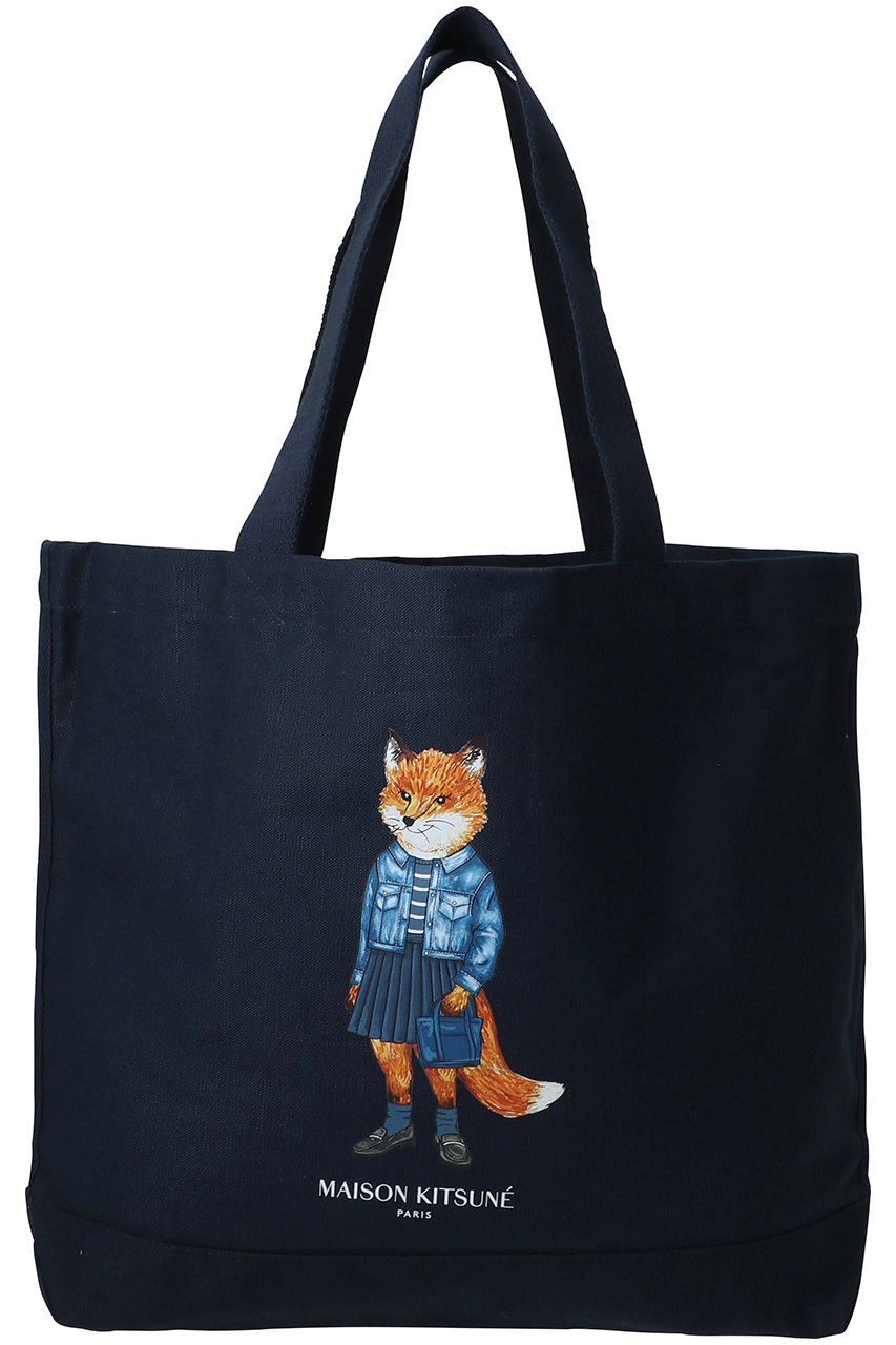 MAISON KITSUNE(メゾン キツネ)｜【UNISEX】DRESSED FOX トート
