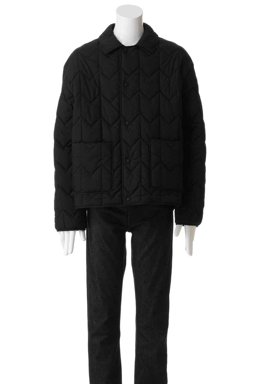 MAISON KITSUNE(メゾン キツネ)｜【MEN】QUILTED ブルゾン/ブラック の