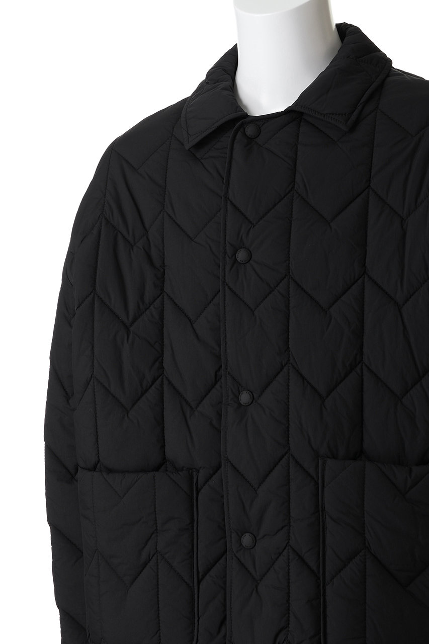 MAISON KITSUNE(メゾン キツネ)｜【MEN】QUILTED ブルゾン/ブラック の