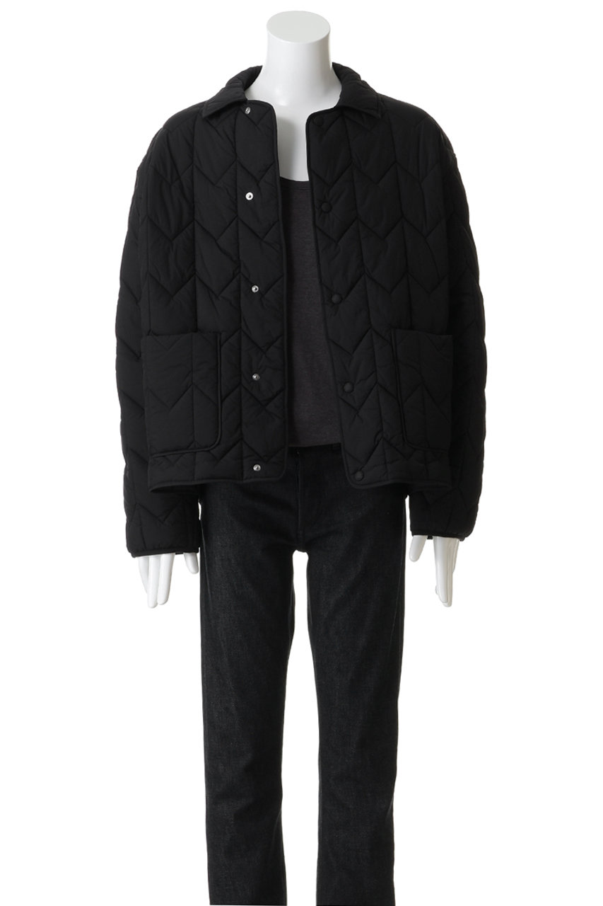 MAISON KITSUNE(メゾン キツネ)｜【MEN】QUILTED ブルゾン/ブラック の