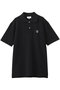 【MEN】FOX  ヘッド コンフォート ポロシャツ メゾン キツネ/MAISON KITSUNE ブラック