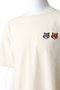 【MEN】DOUBLE FOX HEAD COMFORT Tシャツ メゾン キツネ/MAISON KITSUNE