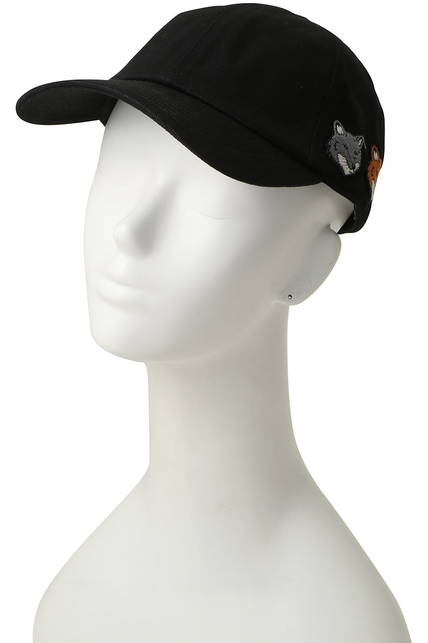 MAISON KITSUNE(メゾン キツネ)｜【UNISEX】DOUBLE FOX HEAD キャップ