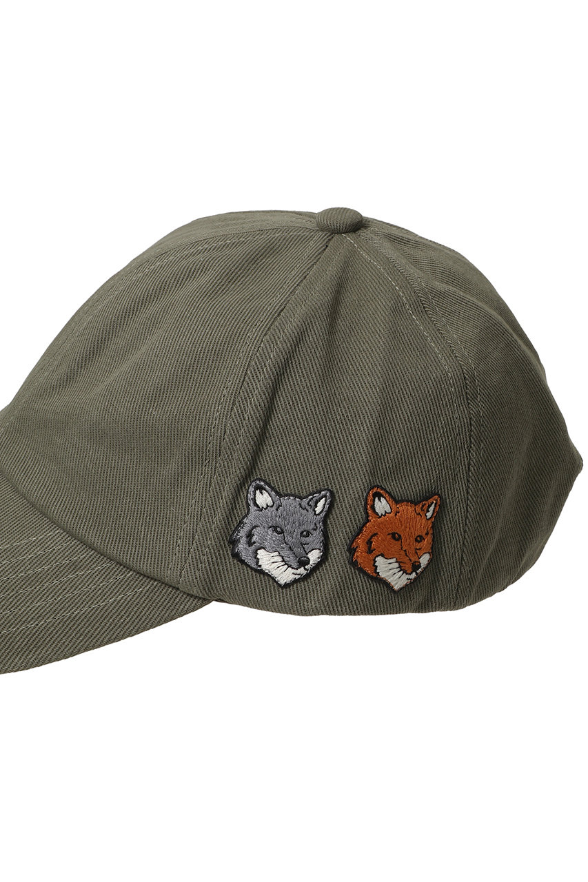 MAISON KITSUNE(メゾン キツネ)｜【UNISEX】DOUBLE FOX HEAD FADED