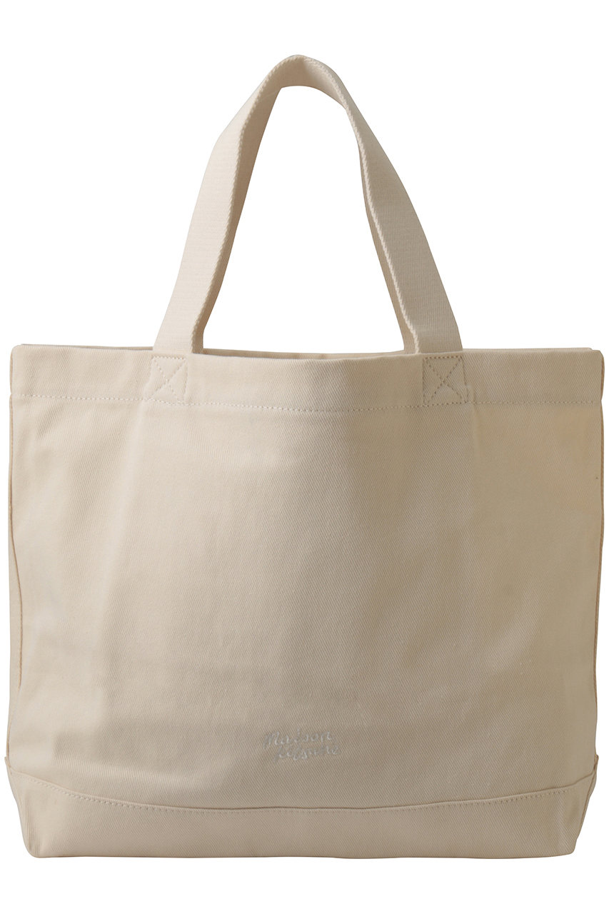 MAISON KITSUNE(メゾン キツネ)｜【UNISEX】DOUBLE FOX HEAD トート