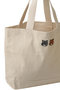 【UNISEX】DOUBLE FOX HEAD トートバッグ メゾン キツネ/MAISON KITSUNE