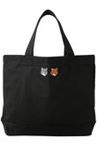 【UNISEX】DOUBLE FOX HEAD トートバッグ