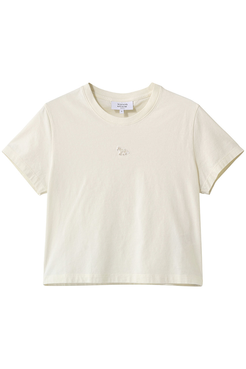 メゾン キツネ/MAISON KITSUNEのBABY FOX BABY Tシャツ(ノーブルベージュ/MW00105KJ7026)