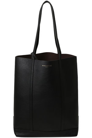 メゾン キツネ/MAISON KITSUNEの【UNISEX】MAISON KITSUNE PARIS LEATHER トートバッグ