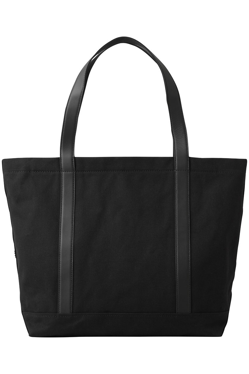 新品未使用 MAISON KITSUNE キャンバストートバッグ 黒 MAISON KITSUNE(メゾン キツネ)｜【UNISEX】CANVAS AND LEATHER LARGE
