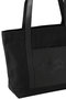 【UNISEX】CANVAS AND LEATHER LARGE トートバッグ メゾン キツネ/MAISON KITSUNE