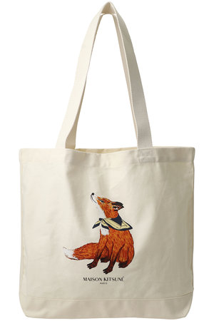メゾン キツネ/MAISON KITSUNEの【UNISEX】DREAMING FOX トートバッグ(120200/120201)