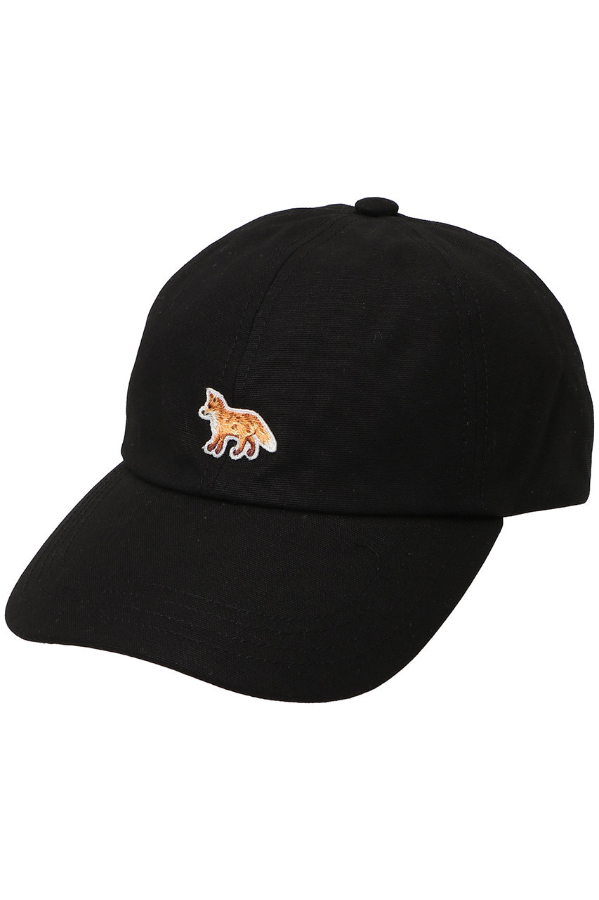メゾン キツネ/MAISON KITSUNEの【UNISEX】BABY FOX キャップ(ブラック/OW06109WB0026)