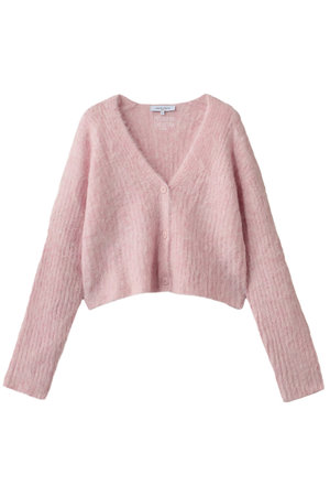メゾン キツネ/MAISON KITSUNEのFLUFFY ALPACA CROPPED カーディガン(110300/110303)