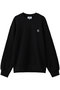 【MEN】FOX HEAD COMFORT スウェットシャツ メゾン キツネ/MAISON KITSUNE ブラック
