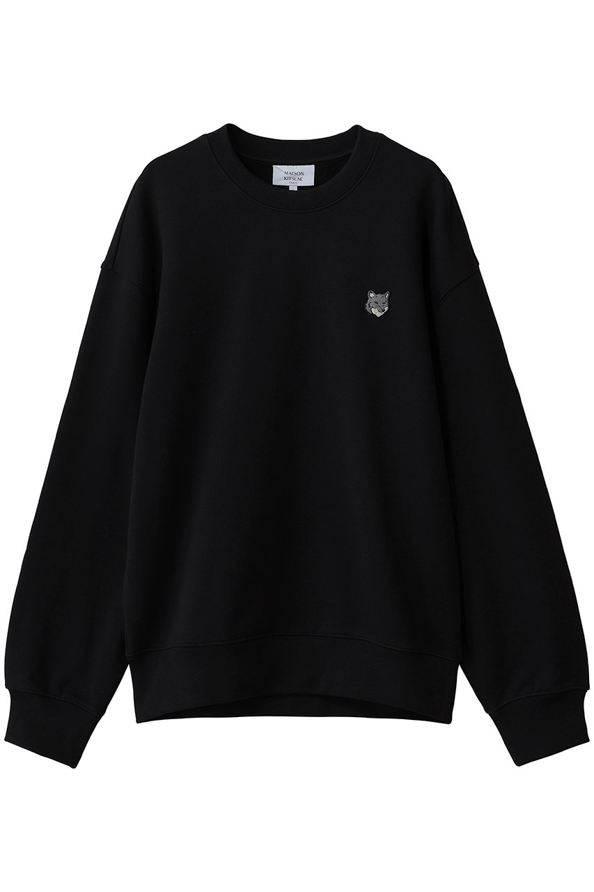 メゾン キツネ/MAISON KITSUNEの【MEN】FOX HEAD COMFORT スウェットシャツ(ブラック/PM00304KM0341)