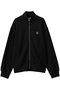 【MEN】FOX HEAD ZIPPED COMFORT スウェットシャツ メゾン キツネ/MAISON KITSUNE ブラック