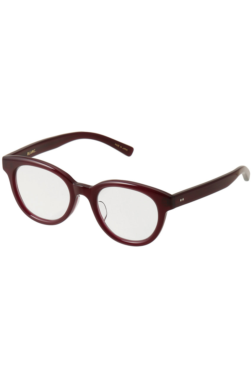 ブラン/BLANCのB0045 アイウェア(ボルドー×クリア/B0045)