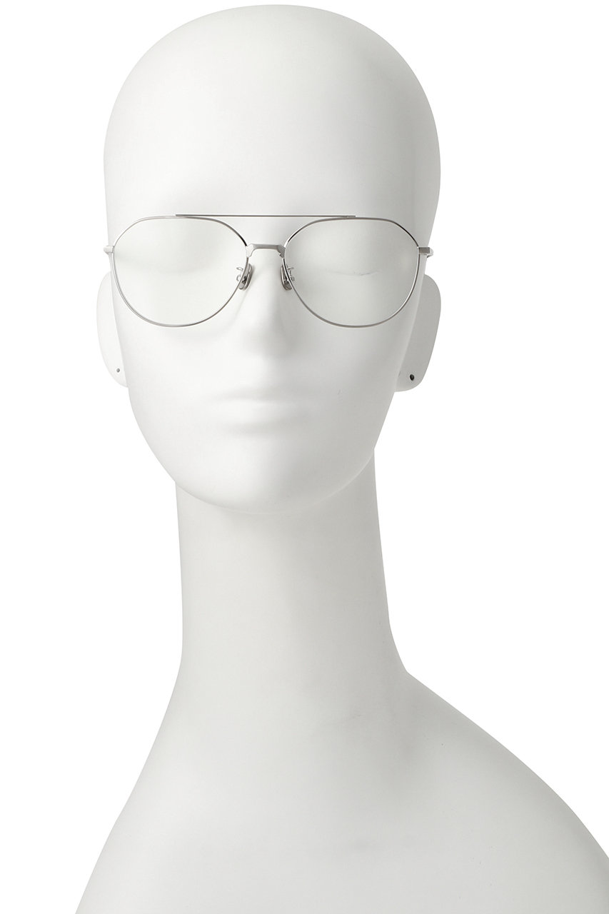 BLANC(ブラン)｜B0042 メガネ/シルバーマット×クリア の通販