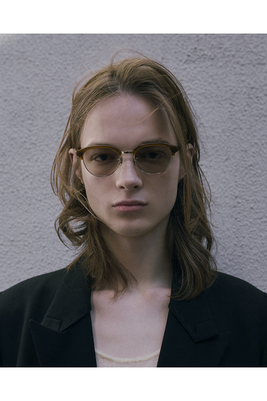 BLANC(ブラン)｜B0046 アイウェア/モカ×ライトカーキ の通販｜ELLESHOP