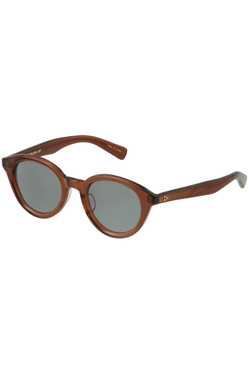 ブラン/BLANCのBE019 サングラス(ダークアンバー×スエードグレー/BE019)