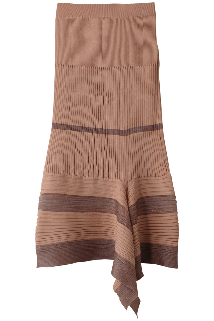 ルシェルブルー/LE CIEL BLEUのTransparent Knit Skirt(ベージュ/24A67310)